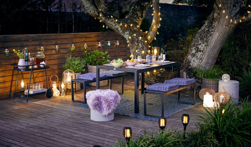 Outdoor decoration at its best: get the most out of your garden or balcony!