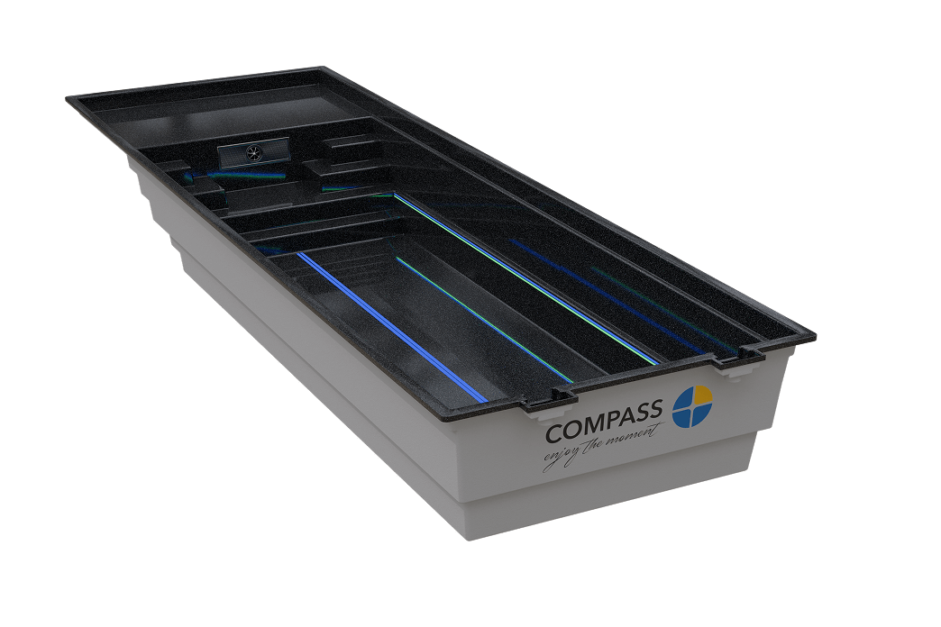 Brand-new LIDO and LIDO GRAND pools make their debut at the Compass Pools stand!