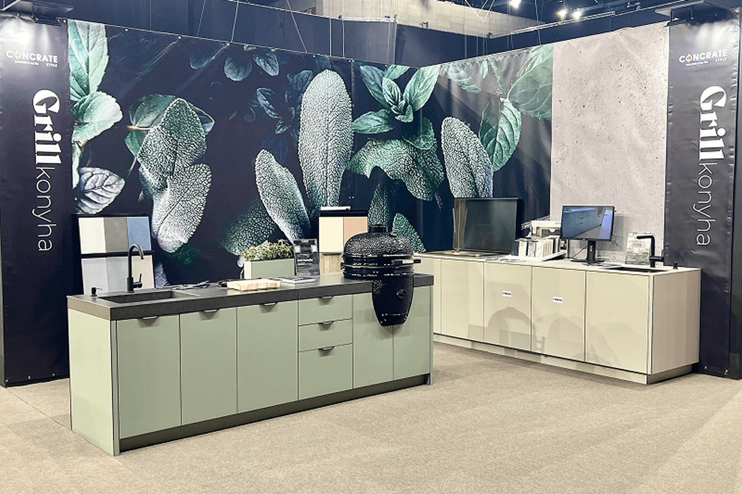 Concrate Style at GardenExpo - live showcase, premium outdoor kitchens, and design inspiration