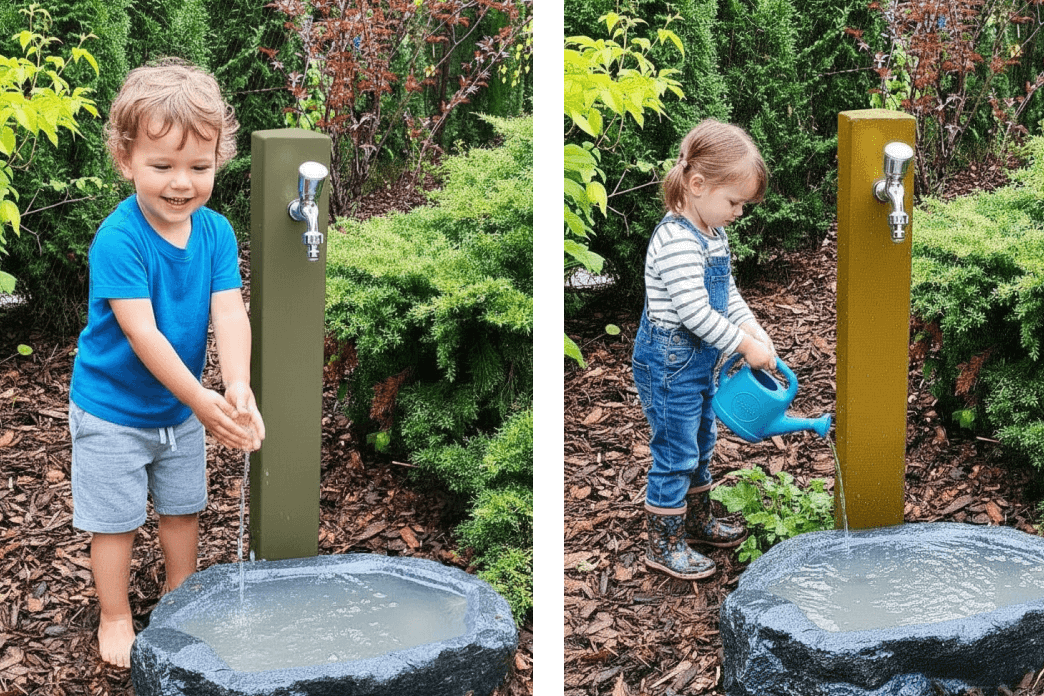 Új színek a kerti csapokon - Olívazöld & Curry