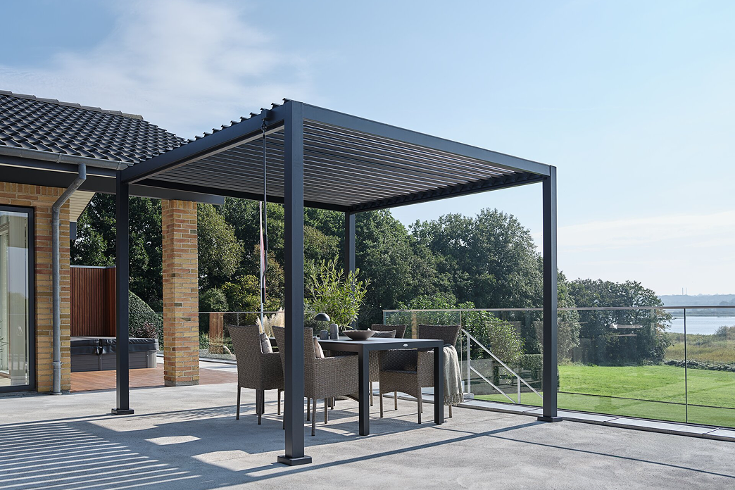 KONGEMOSE pergola - Árnyék, keret, hangulat