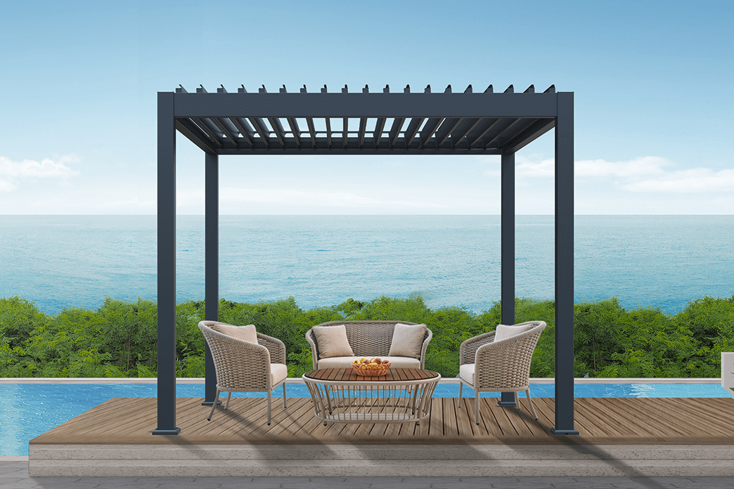 Bioclimatic pergolas - shade and comfort at the push of a button