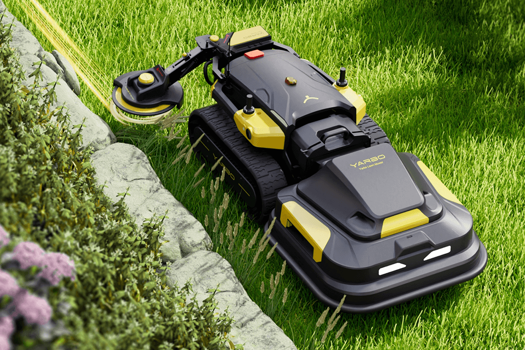 Yarbo élőben a standon - precíz autonóm munkavégzés bemutatóval